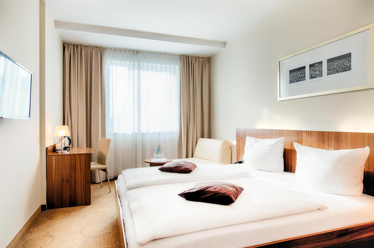 Tweepersoonskamer van B&B Hotel Berlin City-Ost  in Berlijn